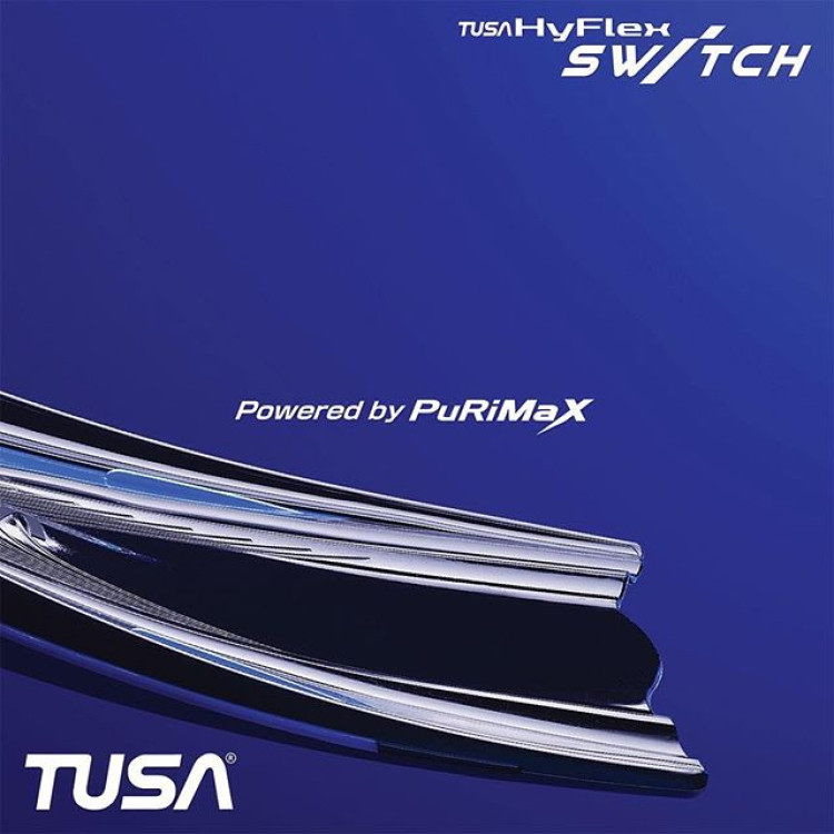 Ласты TUSA HyFlex Switch, цв. чёрный